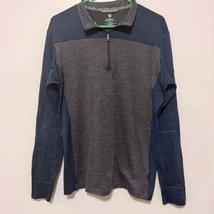 Kuhl Influx Men’s Large 1/4-Zip Sweater Hiking Outdoor Pullover